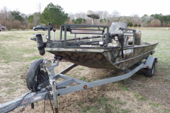 2-25-17 2004 Xpress 17 foot Jon-boat w/Merc 60HP