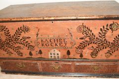 7-21-21 Rachel Rockey Early 19th Cent. PA Blanket Chest