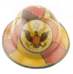 11-9-18-WWI-Doughboy-Helmet-painted-83rd-Div-Co.-74 $765