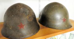 6-10-20-2-Genuine-Russian-Red-Army-M52-Helmets $705