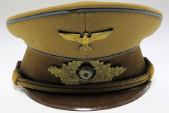1-31-2014-Nazi-Germany-NSDAP-Political-Officers Visor-Cap