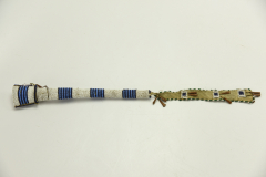 3-29-17 Sioux Indian beaded awl case circa 1876. Collected by Gen. John G. Ballance