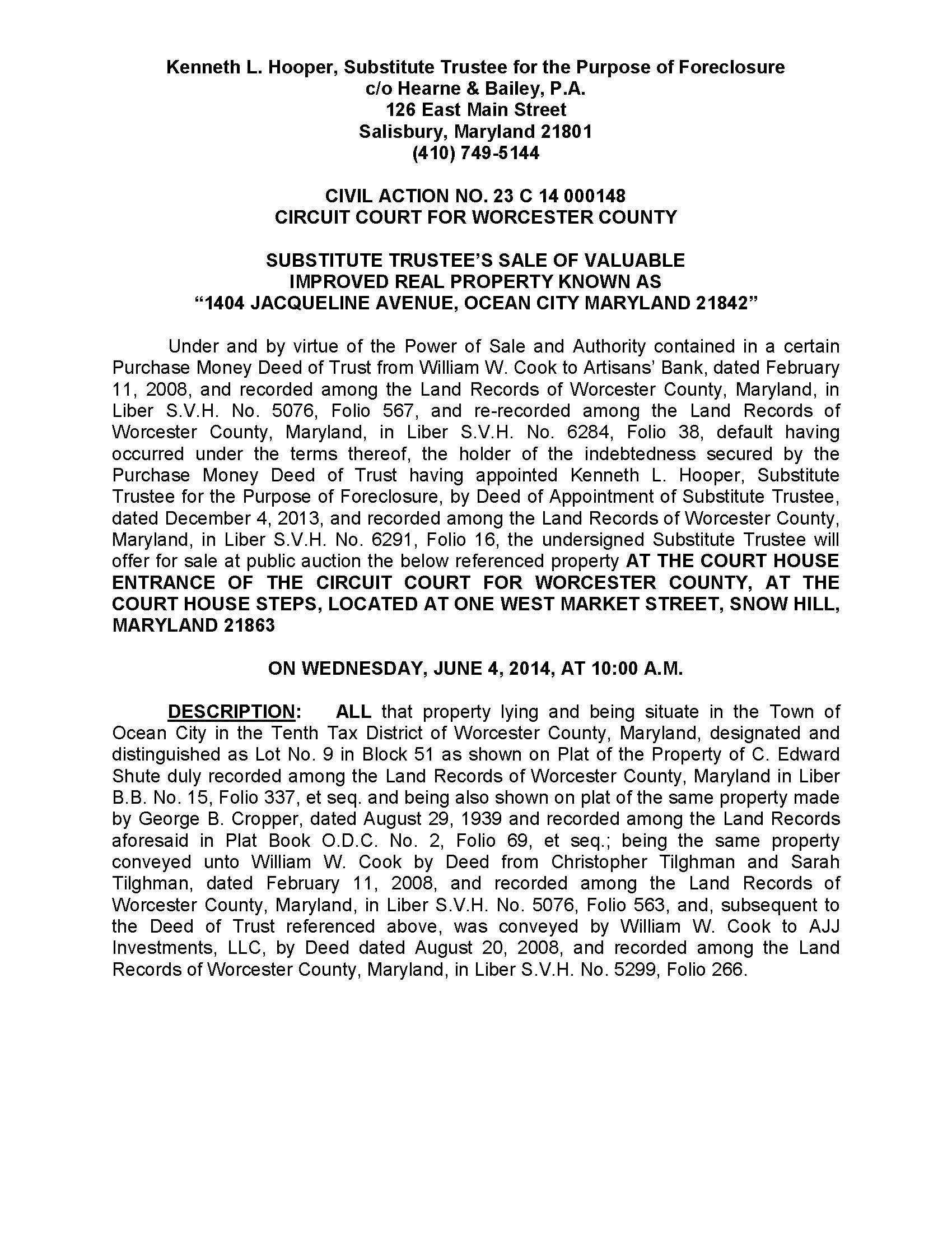 Allen & Marshall Auctioneers & Appraisers, LLC.