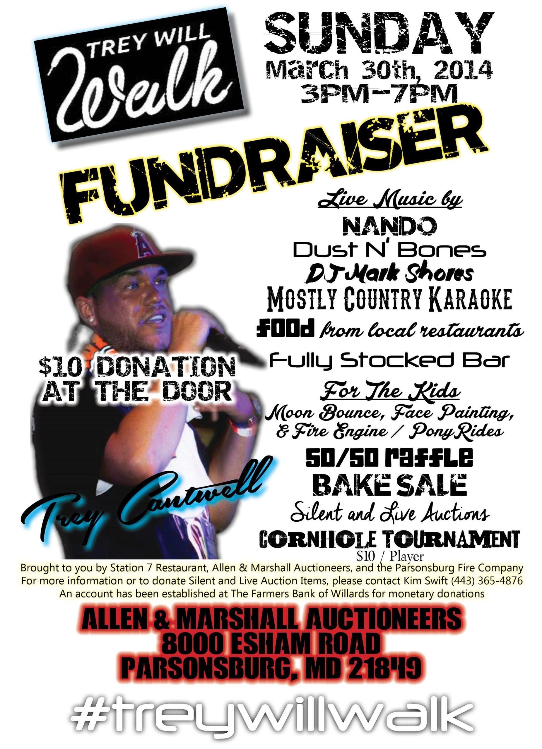 Benefit Auction for Trey Cantwell of Parsonsburg, MD